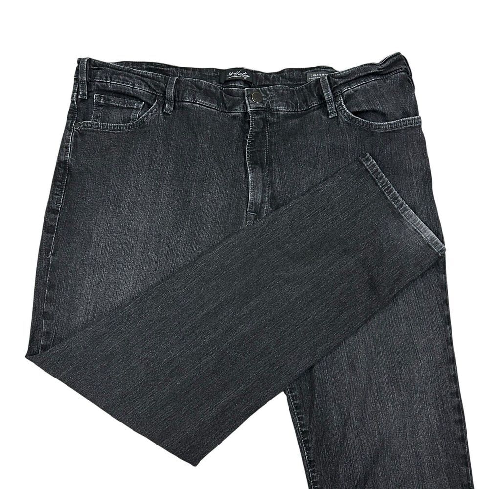 34 Heritage‎ Charisma Comfort Rise Classic Jeans Men's 46X34 Black Dark Wash